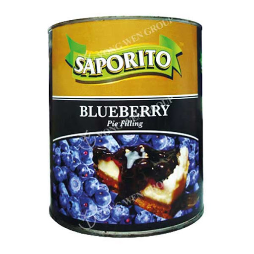 Saporito Blueberry Pie Filling - 595gm