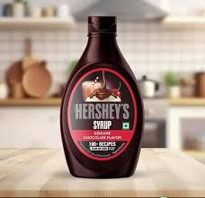 Hershey's Genuine Chocolate Flavor Syrup (680g / 24 oz) – Premium Dessert Topping & Milk Mixer
